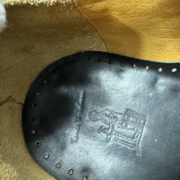 Tauer & Johnson Two-tone Black Leather Men's Derby Dress Shoes, Size 12 E - Picture 12 of 14